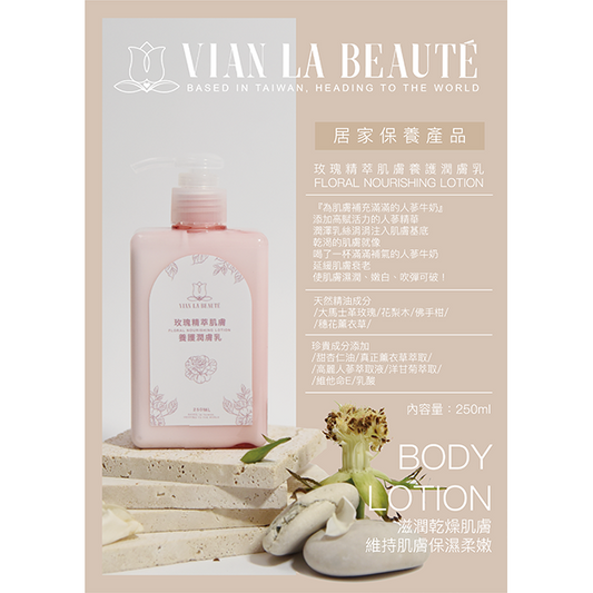 玫瑰精萃肌肤养护润肤乳文宣A4